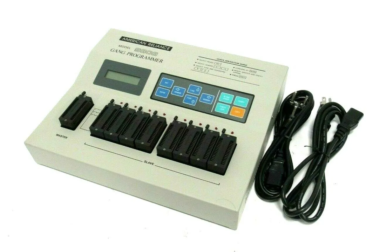 NEW AMERICAN RELIANCE 9808 GANG PROGRAMMER