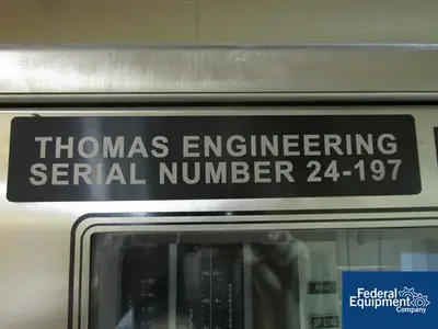 USED Thomas Processing 24" Thomas Compu-Lab 24XR Coating Pan, S/S