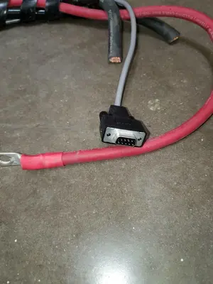 NH RESEARCH ELECTRONIC LOAD POWER CABLES - (EST 9FT) WITH MALE COMMUNICATION