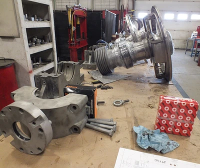Bird 24 x 60 rotating assembly, 316SS.