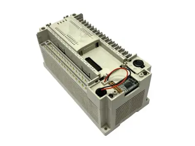USED MITSUBISHI MELSEC DIGITAL INPUT OUTPUT MODULE MISSING COVERS