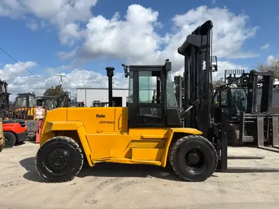 Used YALE GDP300 Internal Combustion Forklifts: Pneumatic Tire Texas US | 4K Lift Co #1543436