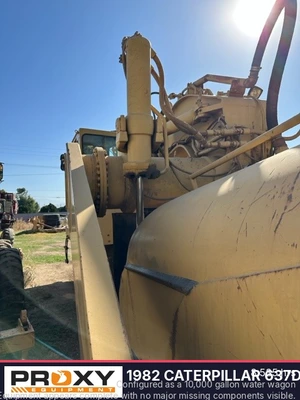 Used 1982 CATERPILLAR 637D Water Trucks California US | Proxy Equipment #1377873