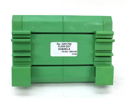 USED PHOENIX CONTACT FLKM-D37 SUB/S/LA