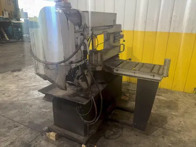 13" X 20" HYD-MECH MODEL #S20 SWIVEL MITRE HORIZONTAL BANDSAW: YOBRO #23836
