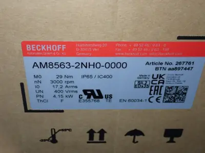 New | in-Stock BECKHOFF AM85632NH00000 Motors (misc) Ohio US | HGR 24 #821356