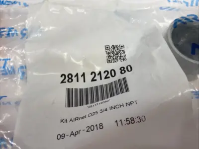 New | in-Stock Airnet Fitting Reducer Socket Adapter D25 3/4 INCH NPT Kit Compressor Parts & Components Michigan US | Maverick Industrial Sales #1518273