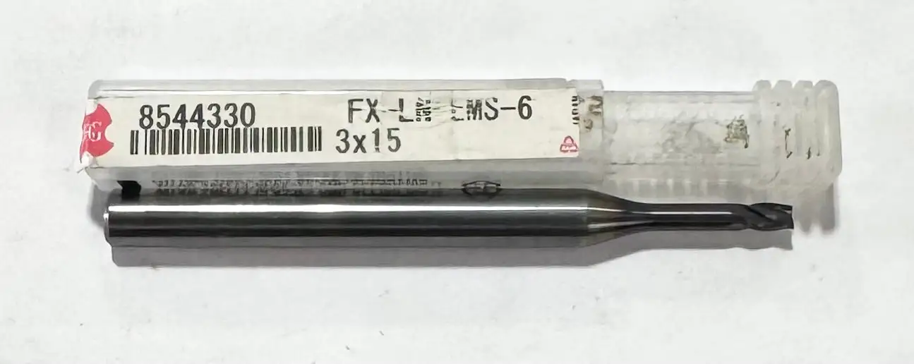 OSG 3mm Carbide End Mill 4FL Long Neck High Performance FX Coated