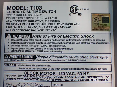 USED INTERMATIC T103