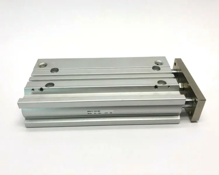 Used SMC COMPACT GUIDE SLIDE BEARING CYLINDER 20MM BORE 100MM STROKE Pneumatic Cylinders | Maverick Industrial Sales #1101303