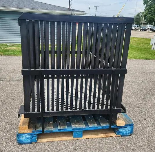 Used CUSTOM DESIGNED & FABRICATED MILD STEEL SQUARE RETORT BASKET Baskets Ohio US | Regal Equipment Inc #219359