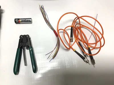 Fiber Optic Tool Kit Optical Meter Fiber Cleaver ZW-R70 / Wire Stripper / Optic Light Meter