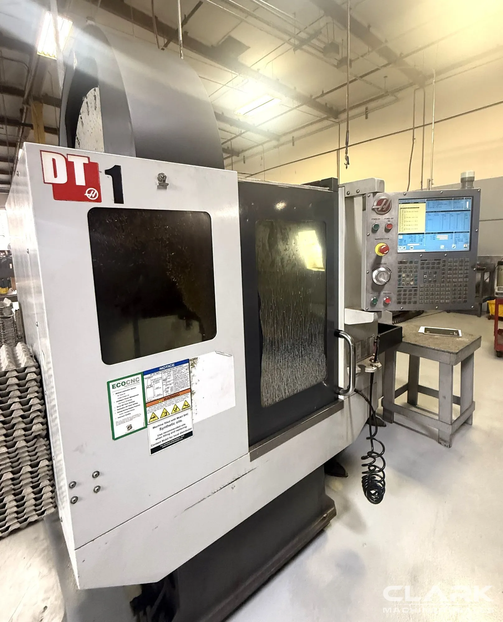 2011 HAAS DT-1 & PALLET CHANGER, PROBE, 5000 HOURS