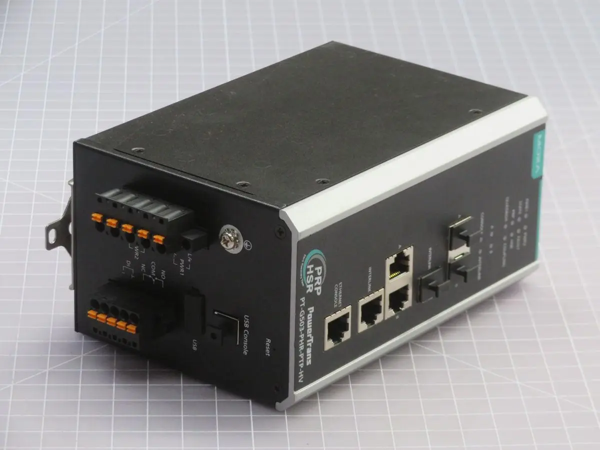 New | in-Stock MOXA PT-G503-PHR-PTP-HV TBDED1027082 Network Switches Texas US | Aucto #1308307
