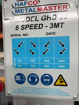 HAFCO GHD-22 Drill Pedestal | ESP Machinery Australia Pty Ltd (2)