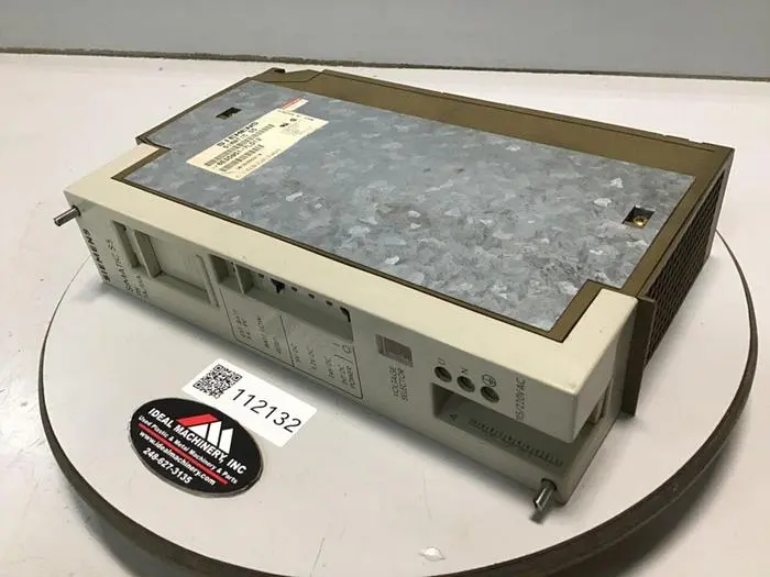 Used SIEMENS 6ES5 951-7LD12 Power Supplies Michigan US | Ideal Machinery #587597