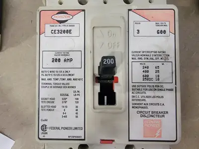 USED FEDERAL PIONEER CE3200E
