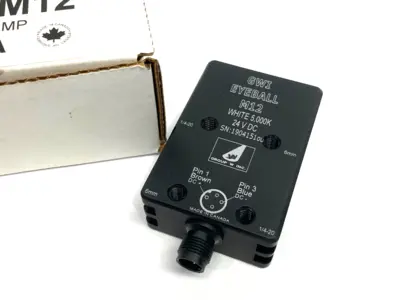 USED GROUP W INC. M12 4-PIN VISION SENSOR 24VDC 0.4A