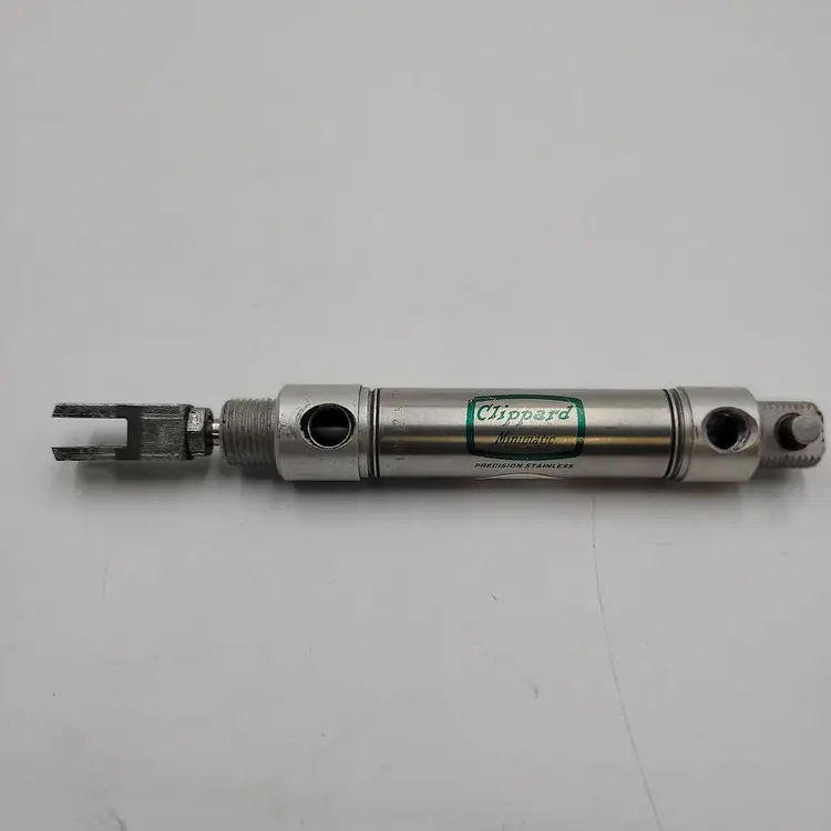 Used CLIPPARD CLIPPARD PNEUMATIC CYLINDER UDR-12-1 - 3/4" BORE S/S CYLINDER ROTATING ROD Pneumatic Cylinders | ND Industrial Surplus #1219371