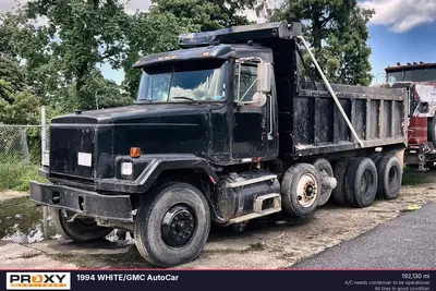 Used 1994 WHITE/GMC AUTOCAR Dump trucks Louisiana US | Proxy Equipment #1377975