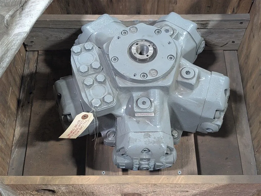 Reiger M0500-05-318 5 Piston Hydra Valve Motor 250 BAR 400 RPM Used