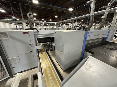 Homag CNC Angular Saw System w/ Automatic Loading & Unloading