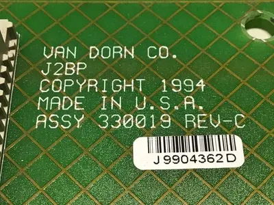 USED VAN DORN PC330-019 330-019