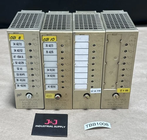 Used Siemens 6ES5 441-8MA11 PLC Input & Output Indiana US | J&J Industrial Supply #516709