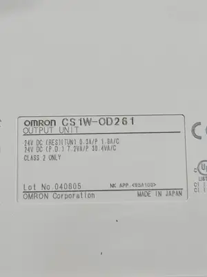 USED Omron CS1WOD261