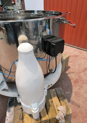 Comteifa FT-12-B ATEX perforate basket centrifuge, 316L SS.