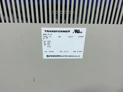 Used 2017 FUKUDA LE3H Transformers Ohio US | HGR 24 #1186172