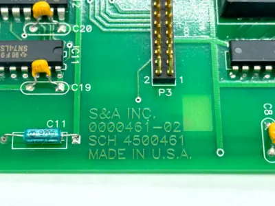 0000461-02 | S&A  PCI Card SCH 4500461 - Used