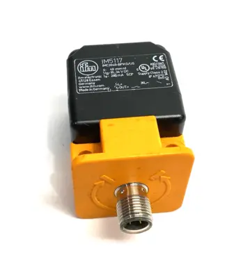 IM5117 | Ifm  Inductive Cube Sensor, Long Sense Range, IMC3040-BPKG/US-100-DPS - Used