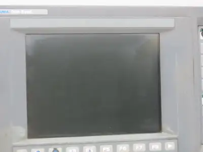 Okuma OSP-E100L Operator Control Panel PNL-E10I Monitor Assy LU-25 CNC Lathe