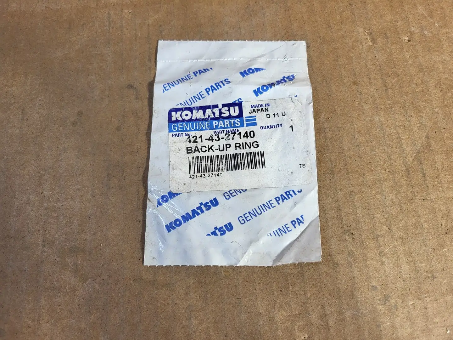 NEW KOMATSU 421-43-27140