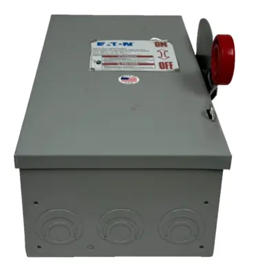 NEW EATON CUTLER HAMMER DH361NGK HEAVY DUTY SAFETY SWITCH 30A 600V