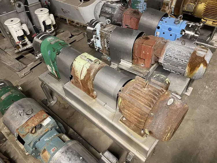 Used 2001 TRI-CLOVER PR125-3-TC1-4-ST-S Rotary Pumps North Carolina US | DH Griffin Used Equipment #1383776