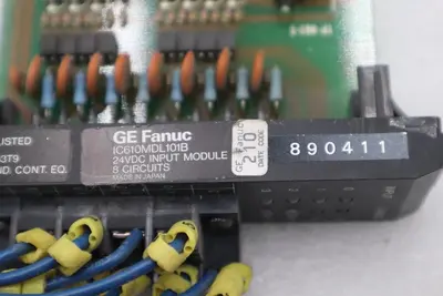 GE Fanuc IC610MDL101B Input 24 VDC 8 Point Module STOCK L-573C