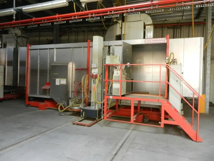 Used EISENMANN AUTO POWDERCOAT UNIT Paint Systems & Equipment Including Powder Coating Lines | Apt International N.V #365471