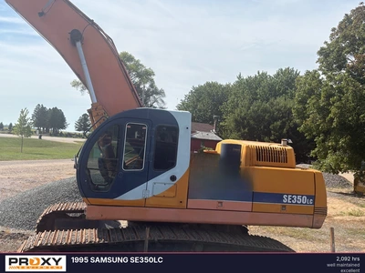 Used 1995 SAMSUNG SE350LC Crawler Excavators Minnesota US | Proxy Equipment #1424179