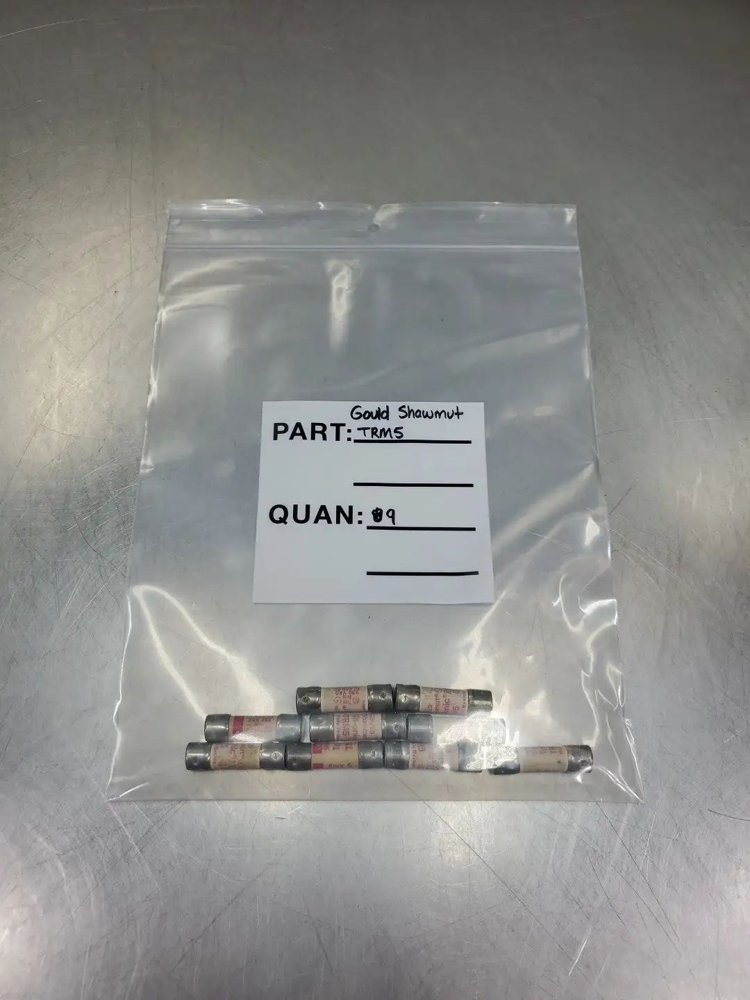 USED Gould Shawmut TRM5 Tri-onic Fuse, 5A, 250VAC, Lot of 9