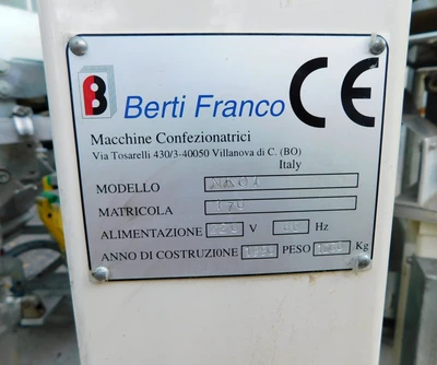 USED BERTI FRANCO BAG FILLER NK 01