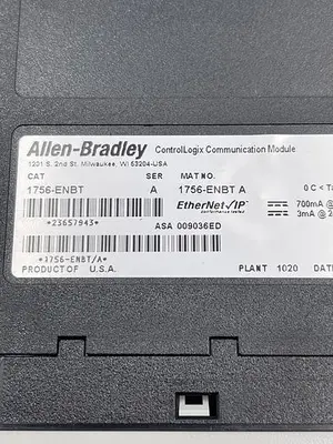 USED ALLEN-BRADLEY ALLEN-BRADLEY 1756-ENBT SER A