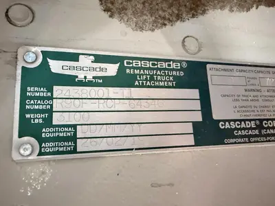 USED CASCADE 90F-RCP-64346