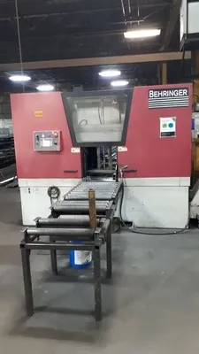 2014 BEHRINGER HBE511A DYNAMIC Horizontal Band Saws | Asset Exchange Corporation (1)