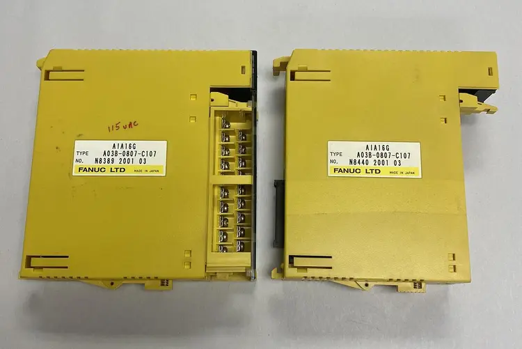 Used FANUC A03B-0807-C107 PLC Input & Output Ohio US | Surplus Asset Holdings #1234902