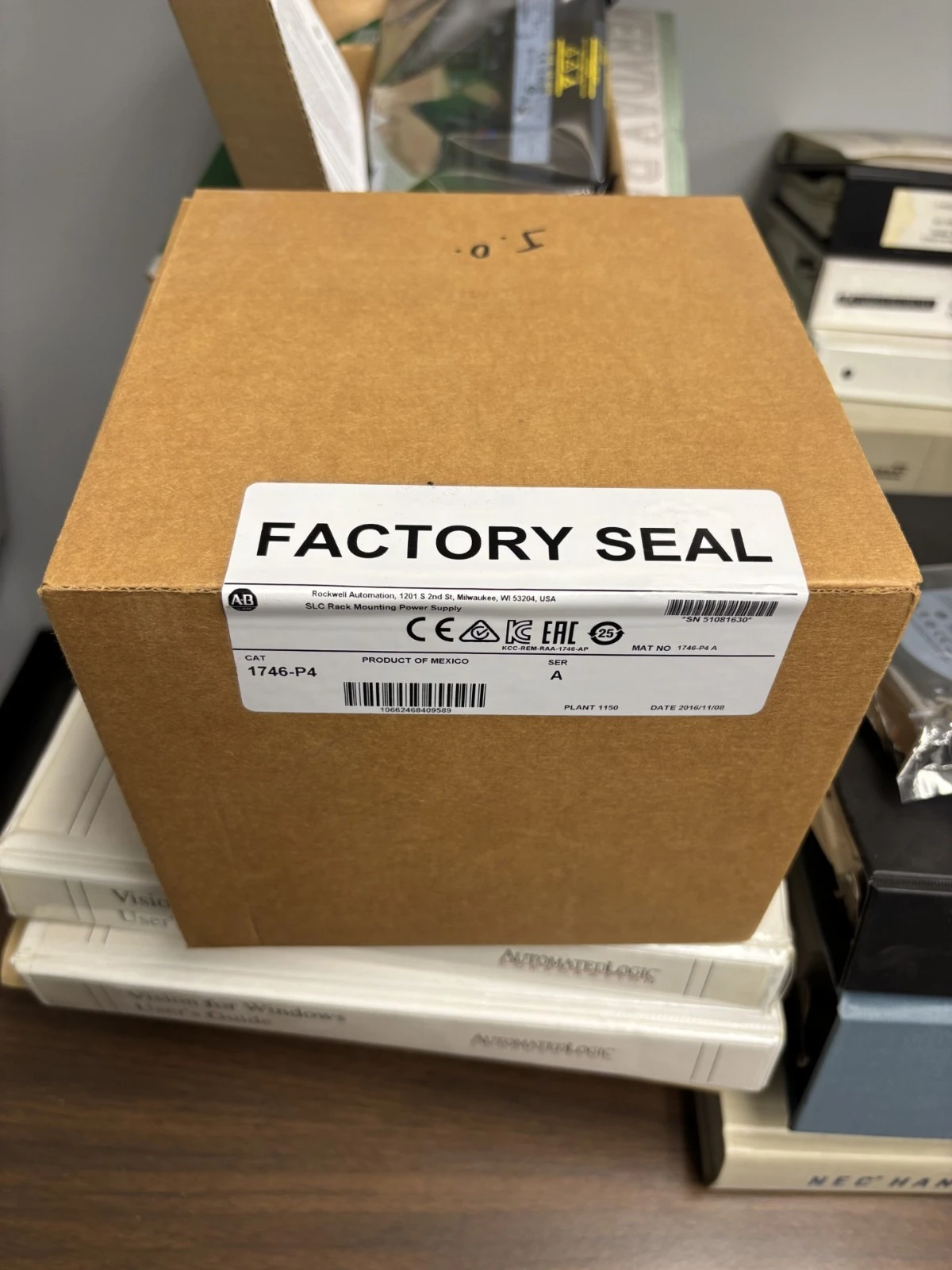 New | in-Stock ABB 1746-P4 Misc Industrial Equipment Pennsylvania US | ISP Equipment Group #1319037