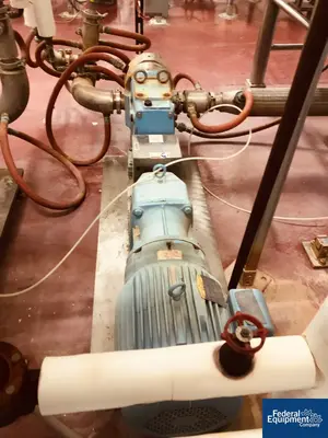 USED Waukesha 2.5" Waukesha Rotary Lobe Pump, S/S, 7.5 HP