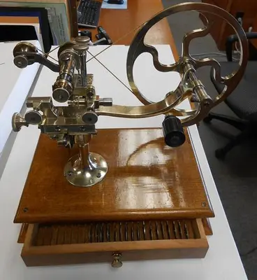 1419-385 Antique Topping Tool/Gearwheel Cutting Machine/Jeweler’s Lathe – Circa 1860