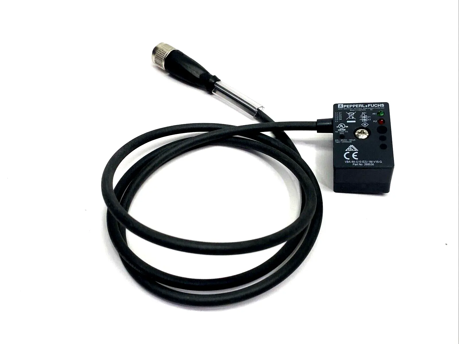 USED PEPPERL+FUCHS VBA-4A-G10-E2J-1M-V15-G, 268536